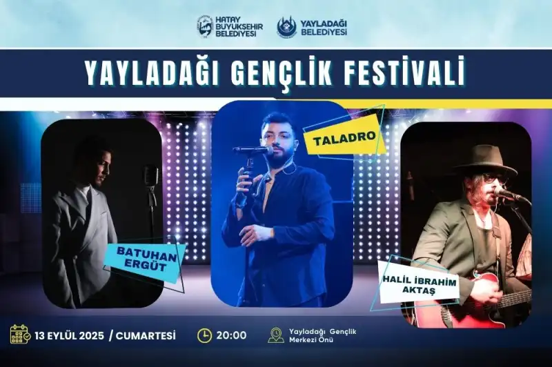 Yayladağı’nda Gençler Festivalde Buluşuyor