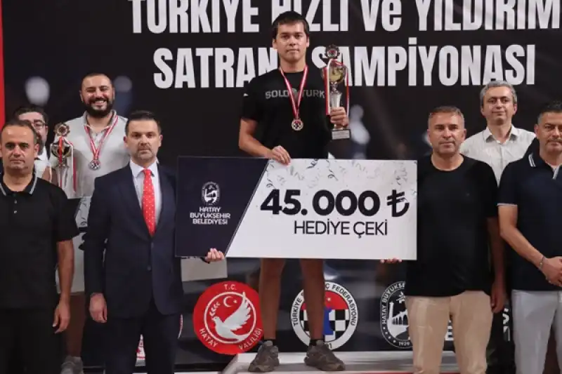 Hatay'da Düzenlenen Türkiye Hızlı Satranç Şampiyonası Sona Erdi