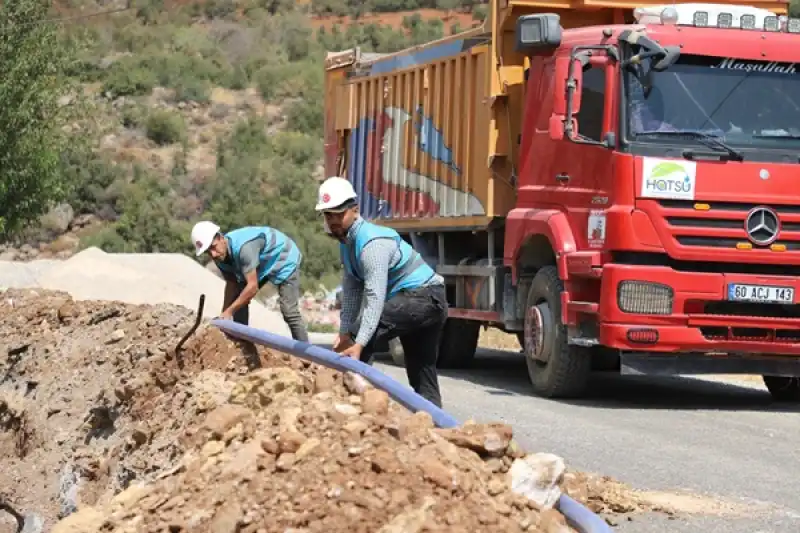 Hassa Yukarı Küreci’de Içme Suyu Sorununa Kalıcı çözüm