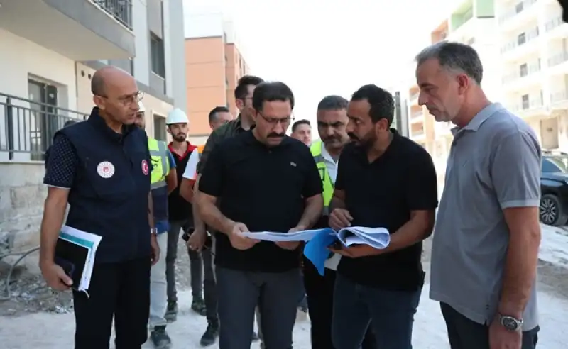 Hatay Valisi Mustafa Masatlı Yerinde Kentsel Dönüşüm çalışmalarını Inceledi