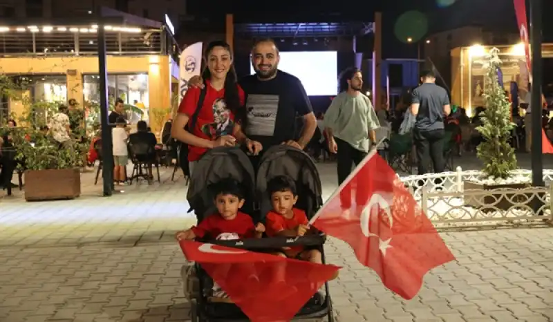 Türkiye-Almanya 2025 Avrupa Basketbol Şampiyonası Final Maçı Kurulan Dev Ekranlardan Izlendi.