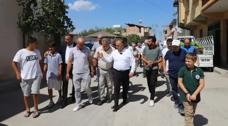 Başkan Sarı Vatandaşı Dinledi