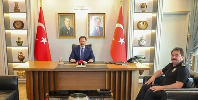 Hatay Il Emniyet Müdürü Gökce’den Vali Masatlı’ya Veda Ziyareti