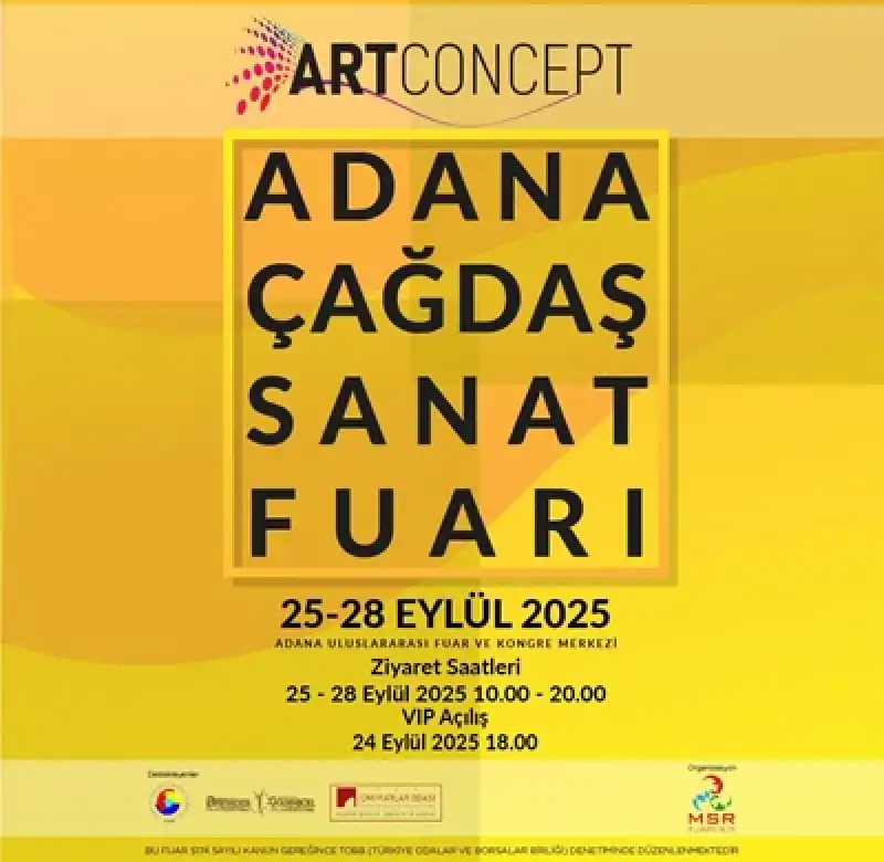 ARTCONCEPT – Adana Çağdaş Sanat Fuarı Başlıyor
