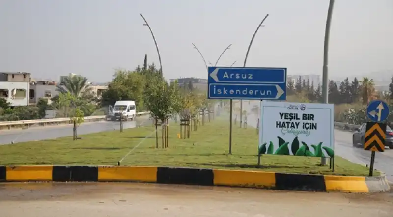 HBB’den İskenderun Arsuz Yoluna Modern Dokunuş