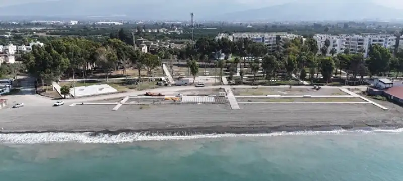 Dörtyol Yeşilköy Plajı Ve Atatürk Parkı Projesi Başladı