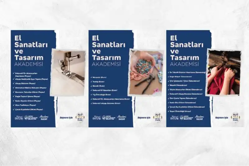 Akademi Hatay, 6 Farklı Alanda Yeni Kurslar Açıyor