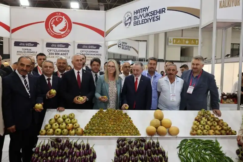 Hatay, INTERFRESH EURASİA Fuarı’nda Partner şehir