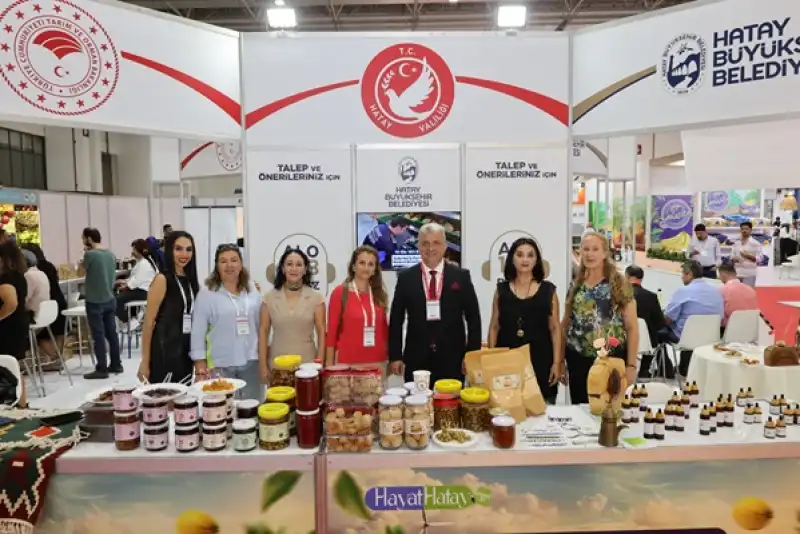 Hatay, INTERFRESH EURASİA Fuarı’nda Partner şehir