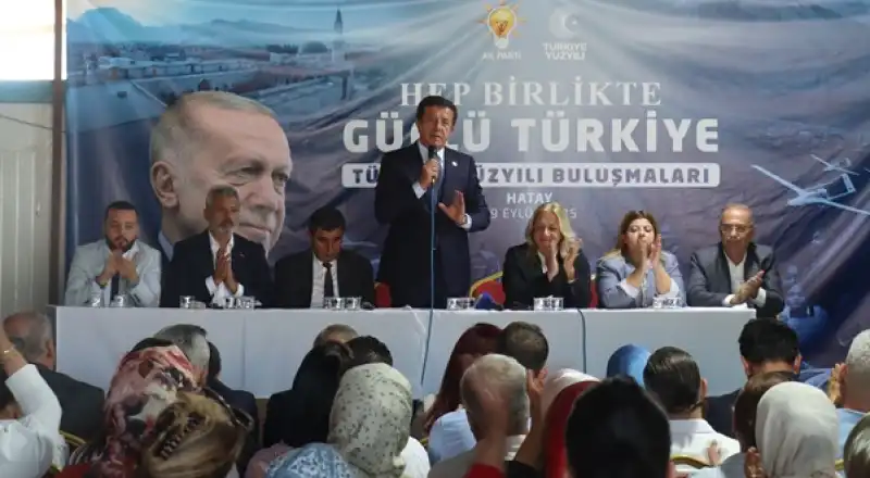 AK Parti Genel Başkan Yardımcısı Zeybekci, Hatay'da Konuştu: