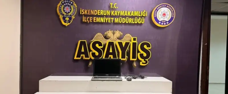 Hatay'da Konteynerden Bilgisayar Hırsızlığı Güvenlik Kamerasında 