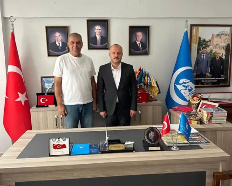 MHP Eski İl Başkanı Altay’dan Ülkü Ocakları İl Başkanı Çelik’e Ziyaret