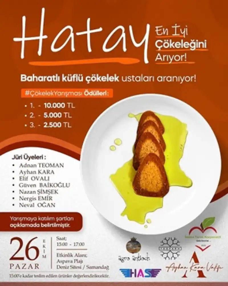 Hatay En İyi Çökeleğini Arıyor!