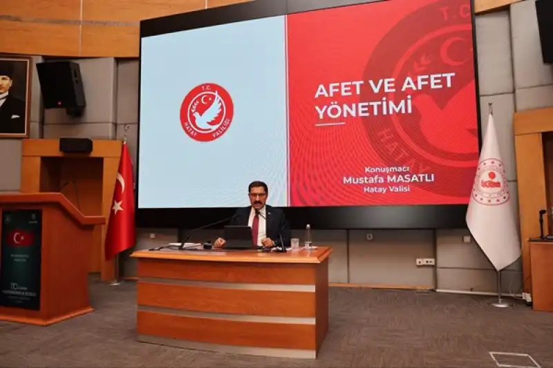 “Afette Hatay Modeli” Kaymakam Adaylarına Anlatıldı