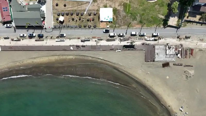 Arsuz Karaağaç Plajı Projesi Başladı