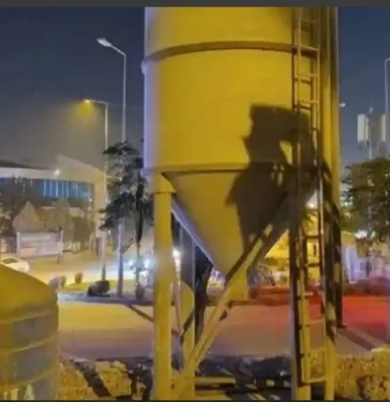 Beton Santralı Eylemlere Dayanamadı Söküldü