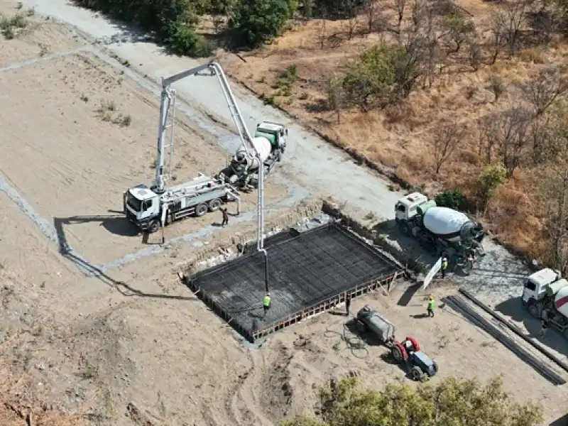Sinanlı’da Spor Tesisi çalışmaları Tüm Hızıyla Sürüyor