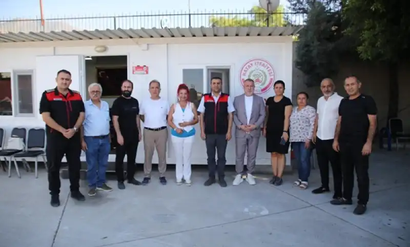 İGC’den Hatay Büyükşehir Belediyesi İtfaiye Daire Başkanlığı’na Ziyaret