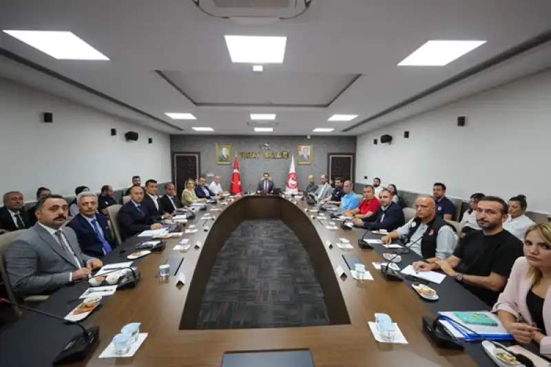 Tarihi Alanlar Ve Kentsel Yapılar Değerlendirme Toplantısı Yapıldı