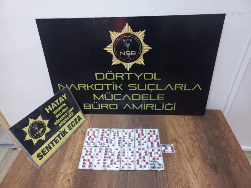 Hatay'da Uyuşturucu Bulunduran 2 Zanlı Tutuklandı