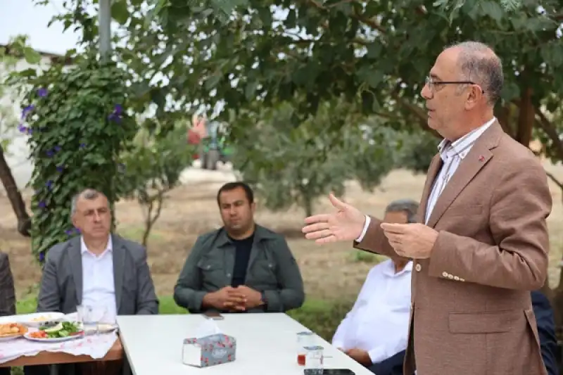 Akdaş Ve Yapar, Muhtarlarla Toplantı Yaptı