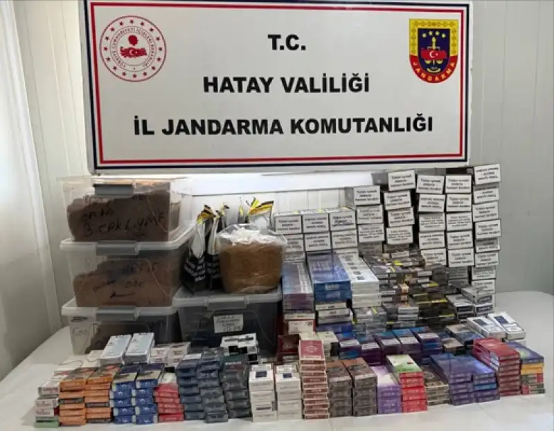Hatay'da Uyuşturucu Ve Kaçakçılık Operasyonlarında 36 şüpheli Yakalandı