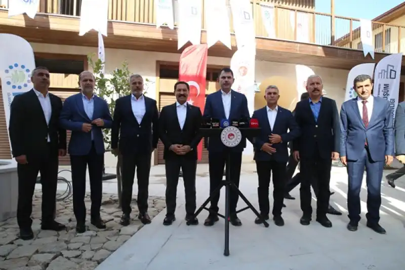 Çevre, Şehircilik Ve İklim Değişikliği Bakanı Kurum, Hatay'da Konuştu:
