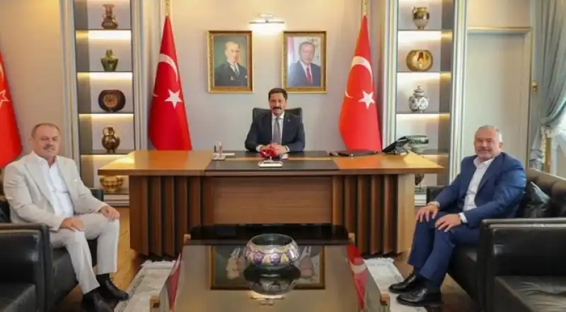 Vali Masatlı, Memur-Sen Heyetini Kabul Etti