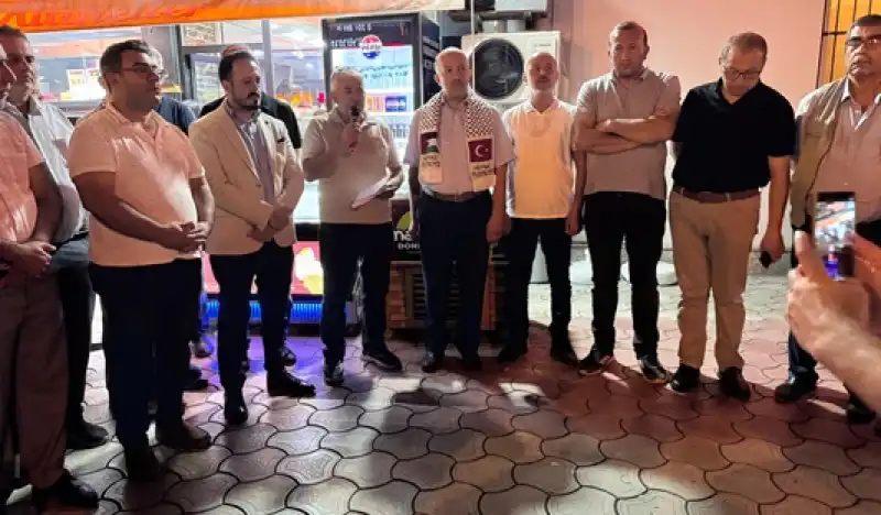 Hatay'da öğrenciler Filistin'e Destek Için 