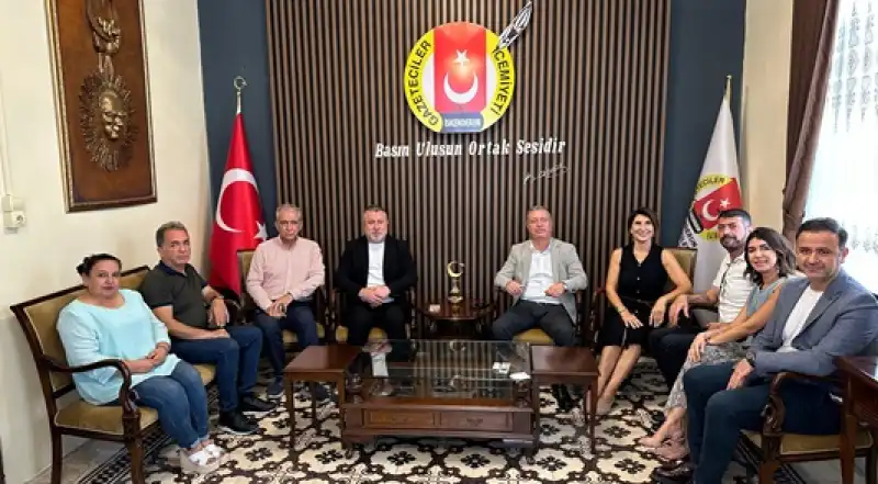 İGEV’den Gazeteciler Cemiyeti’ne Ziyaret