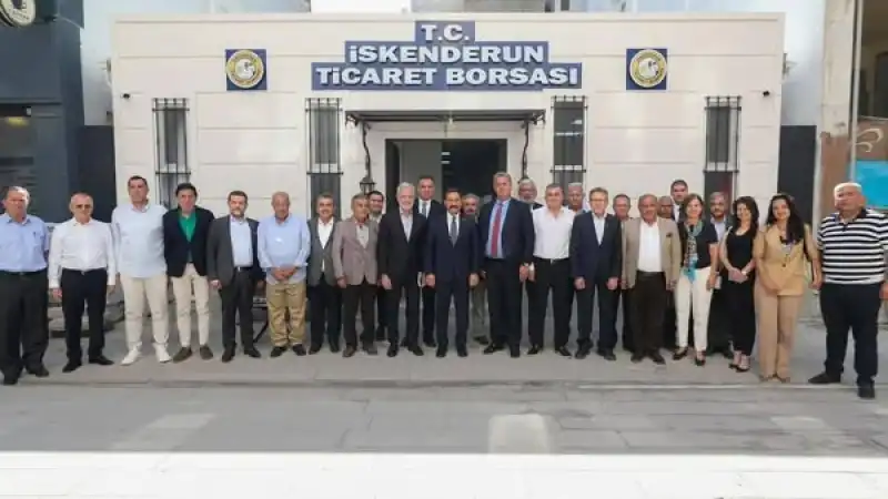 Vali Masatlı İskenderun’da Oda Başkanları Ile Toplantı Yaptı