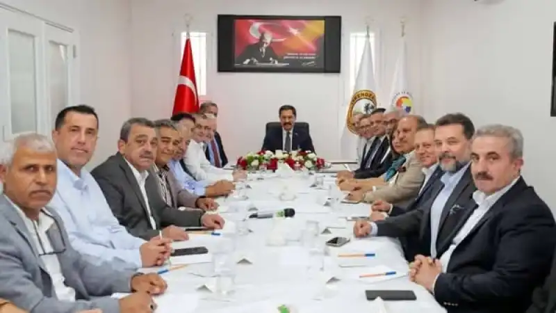 Vali Masatlı İskenderun’da Oda Başkanları Ile Toplantı Yaptı
