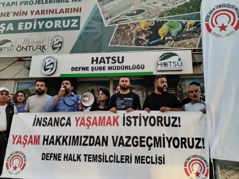 Defne De Vatandaşlardan Susuzluğa Tepki: “Su Lütuf Değil, Haktır!”* 