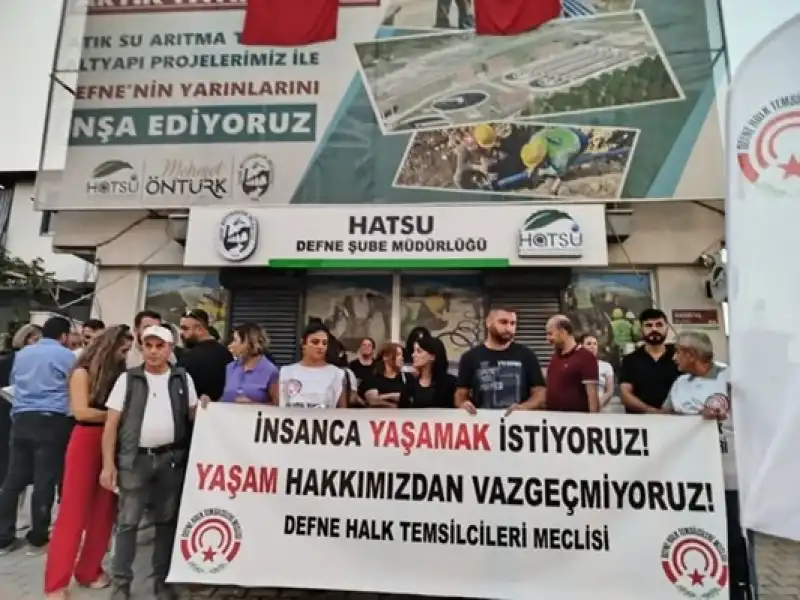 Defne De Vatandaşlardan Susuzluğa Tepki: “Su Lütuf Değil, Haktır!”* 