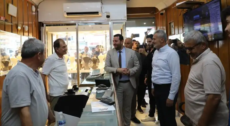 Başkan Öntürk, Samandağ Esnafını Ziyaret Etti