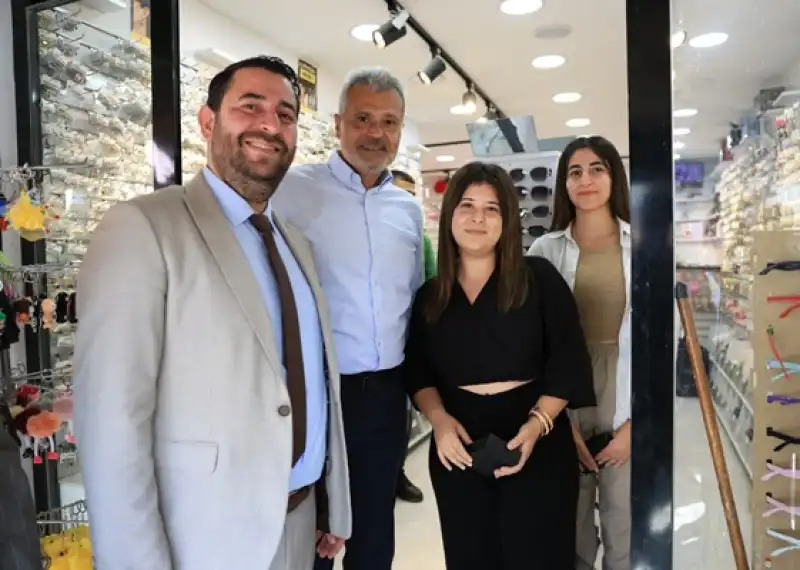 Başkan Öntürk, Samandağ Esnafını Ziyaret Etti