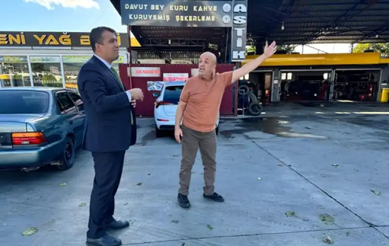 Dörtyol’da Fırtına Ve Sağanak Vurdu!