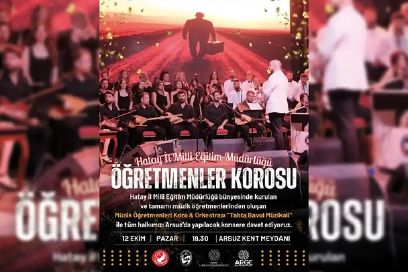 Öğretmenler Korosu Sahneye çıkıyor