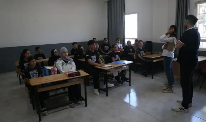 Hatay'daki Okullarda Tahliye Tatbikatı Yapıldı