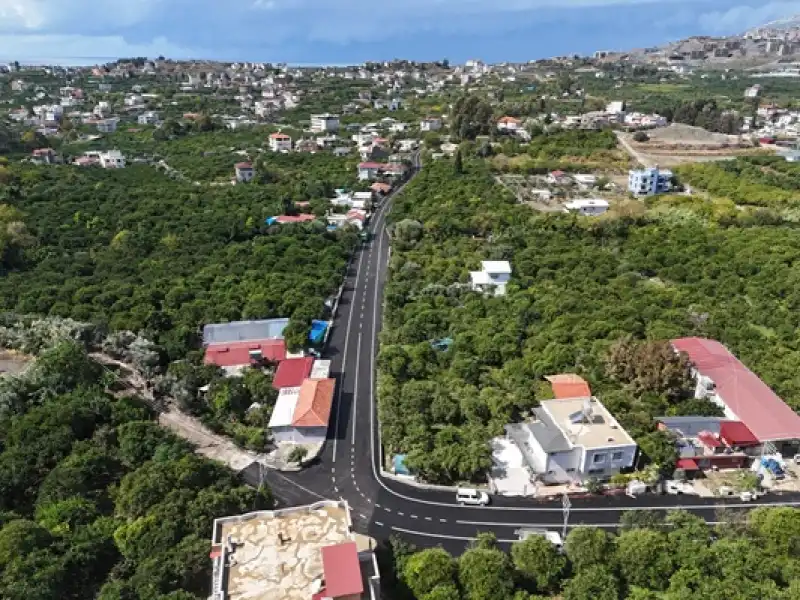 HBB Samandağ’da Yol çalışmalarına Devam Ediyor