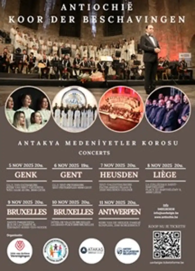 Medeniyetler Korosu’ndan Belçika’da Barış Ve Kardeşlik Turnesi