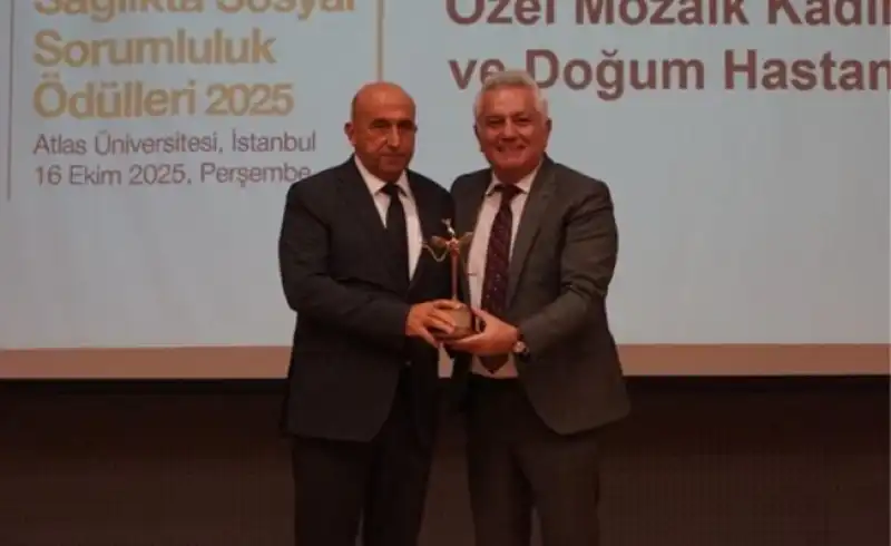 Özel Mozaik Hastanesi’ne “Sosyal Sorumluluk” Ödülü