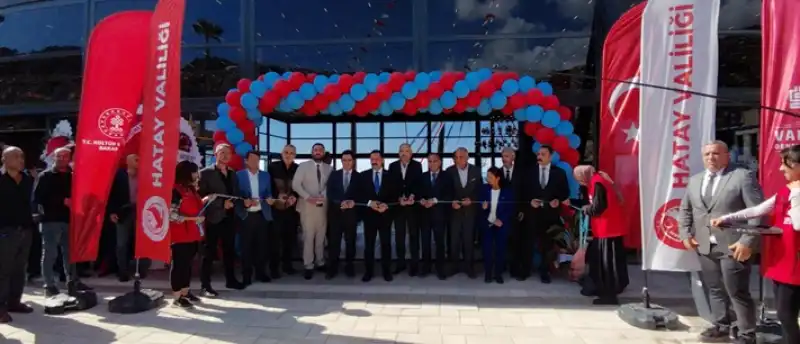 Samandağ Ilçesinde Restoran, Kafe Ve Konaklama Alanlarının Olduğu Tesis Açıldı 