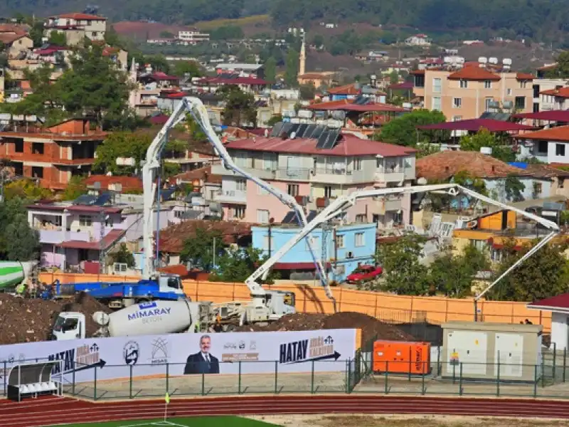HBB’DEN Yayladağı’na çok Amaçlı Kapalı Spor Salonu