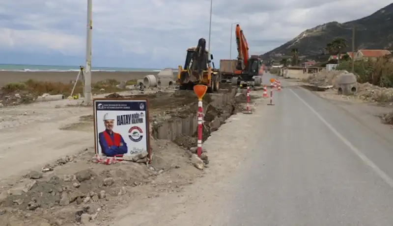 Samandağ’da Altyapı Yatırımı Tamamlanma Aşamasında 