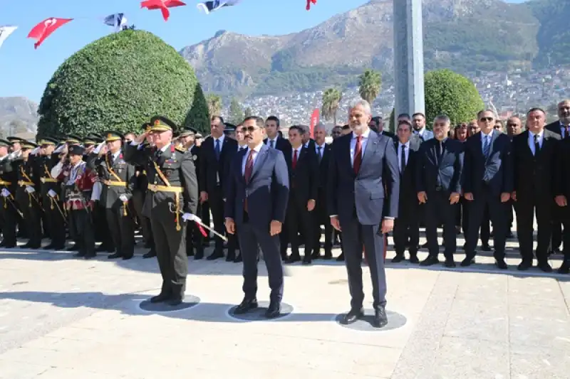 Hatay'da Cumhuriyet'in 102. Yıl Dönümü Kutlanıyor