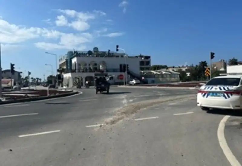 Hatay'da Yola Harç Döken Beton Mikserinin Sürücüne 8 Bin 500 Lira Ceza