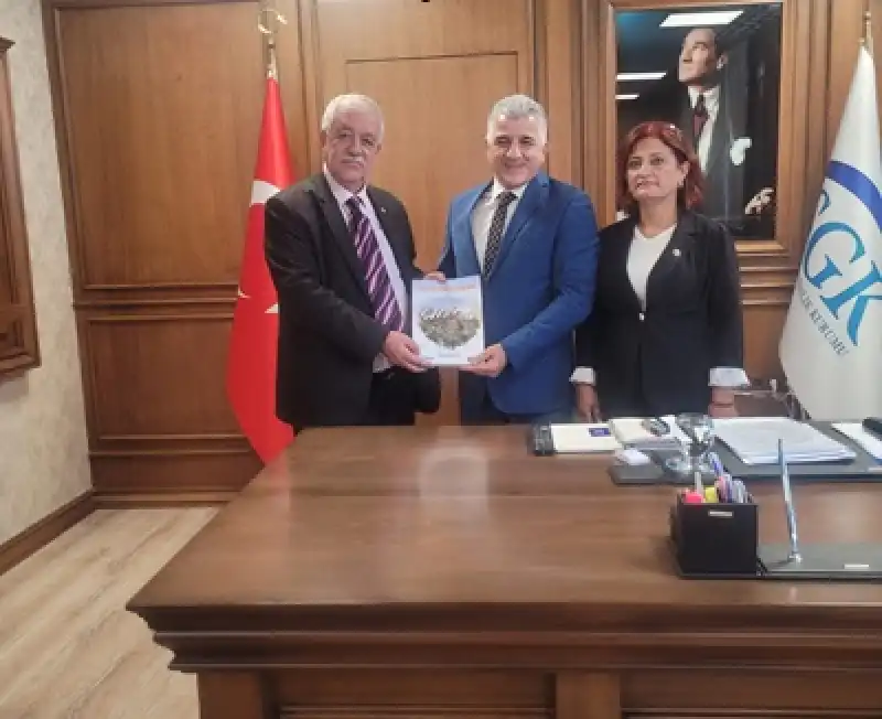 TGC Hatay Temsilcisi Kalaycıoğlu’ndan SGK İl Müdürü Bal’a Anlamlı Ziyaret