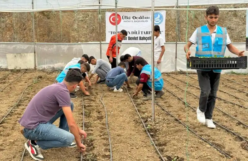 Hatay Ülkü Ocaklarından “Kisecik Permakültür Projesi ”ne Start!