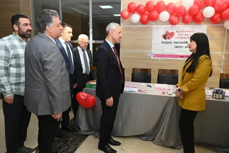 MKÜ Hastanesi ‘Organ Bağışı Haftası’ Dolayısıyla Stant Kurdu